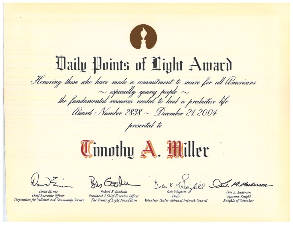 Daily Points of Light