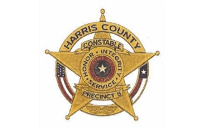 Letter of Honor from Constable Ted Heap, Harris County Precinct 5