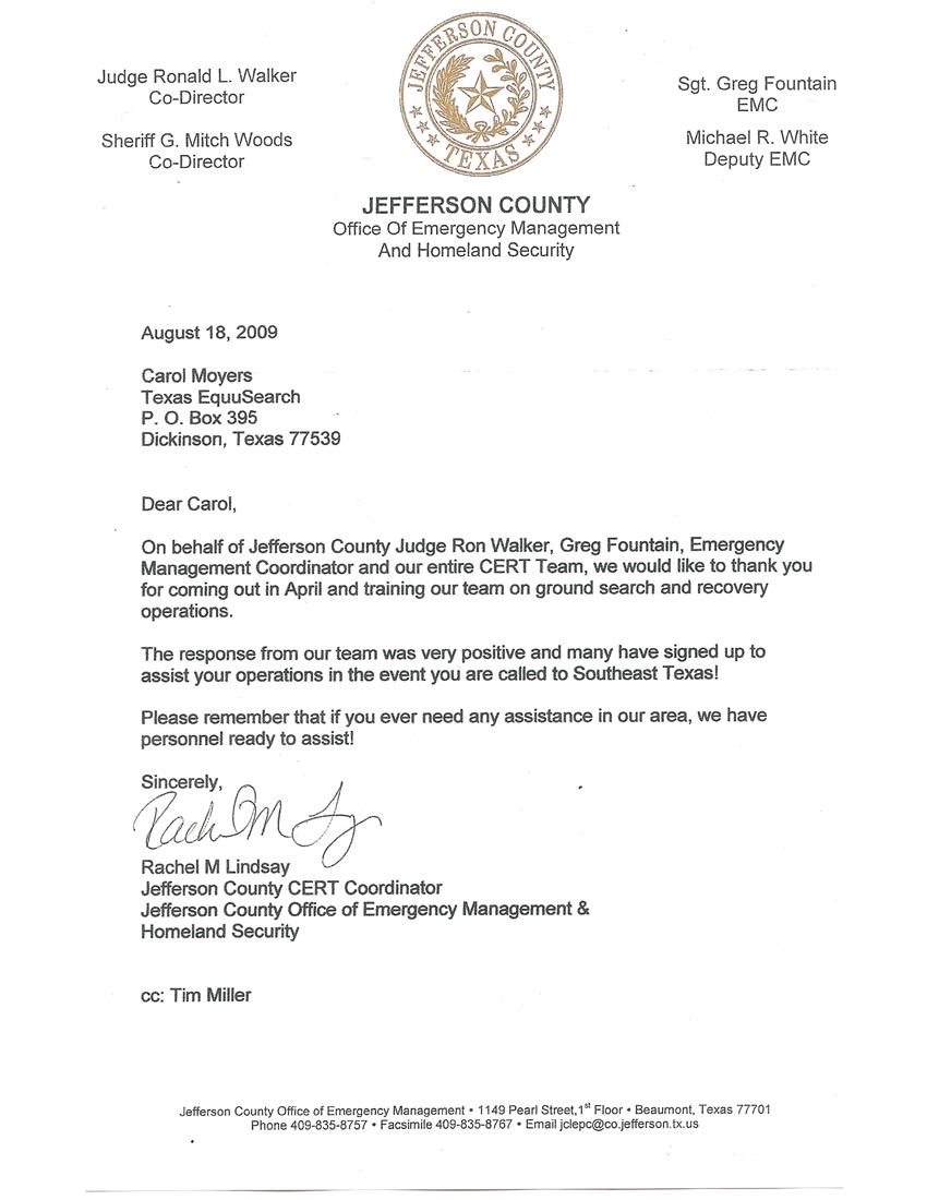 Jefferson County CERT Coordinator