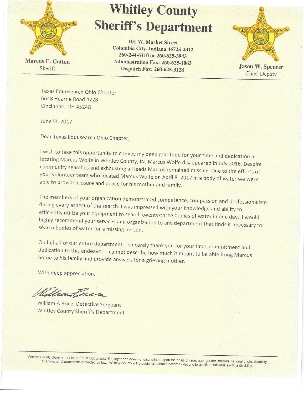 June 2017 Whitley County Sheriff page 0001