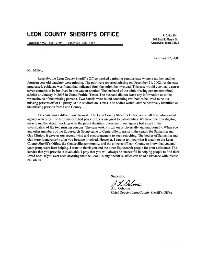 Leon County Sheriff’s
