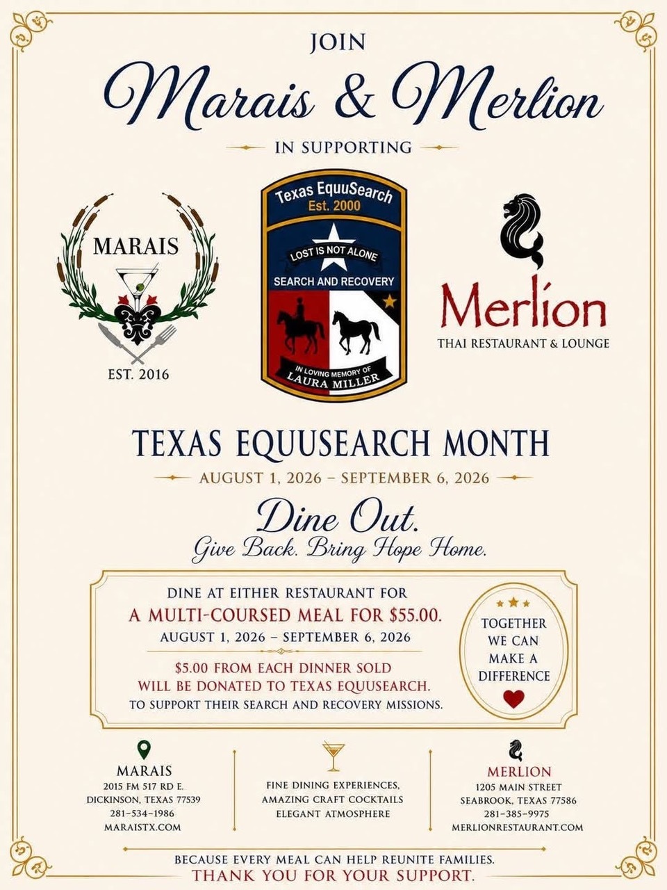 Month at Marais & Merlion