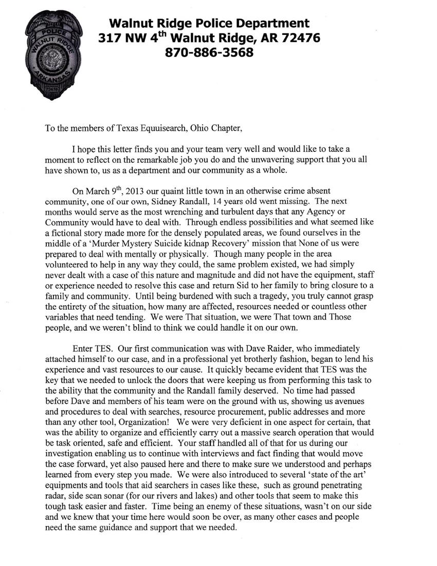 Walnut Ridge Police Department