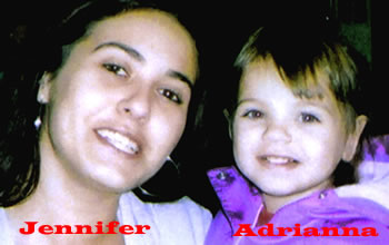 Jennifer and Adriana Wix, 21 and 2 Yrs., respectively, Cross Plains, TN, 03/25/04
